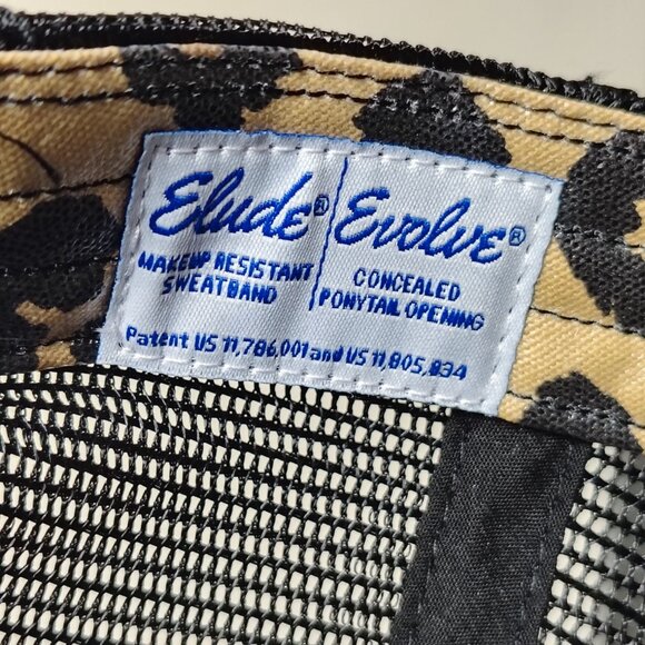 Livingston Montana Stafford Animal Shelter Hat Cap Snap Back Leopard Print Mesh - Picture 11 of 12